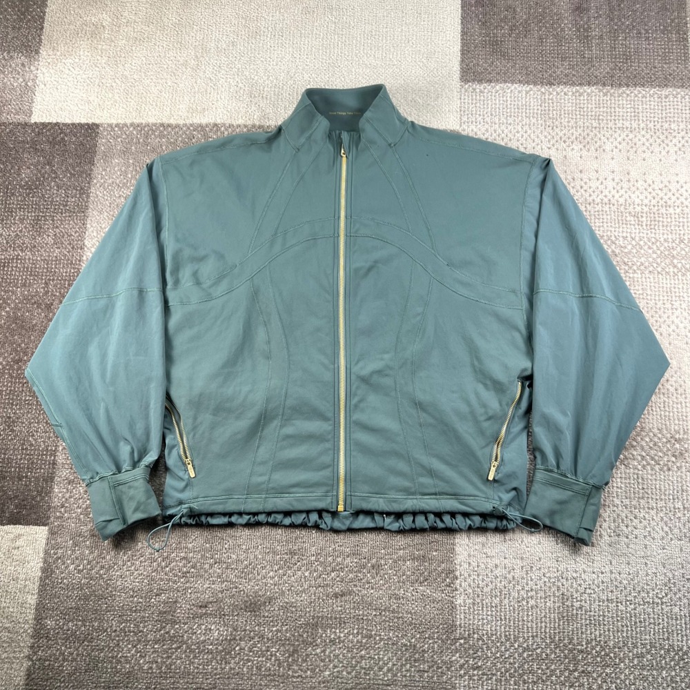 Lululemon Define Relaxed-Fit Jacket Dark Forest Green Size 8 W3HD3S